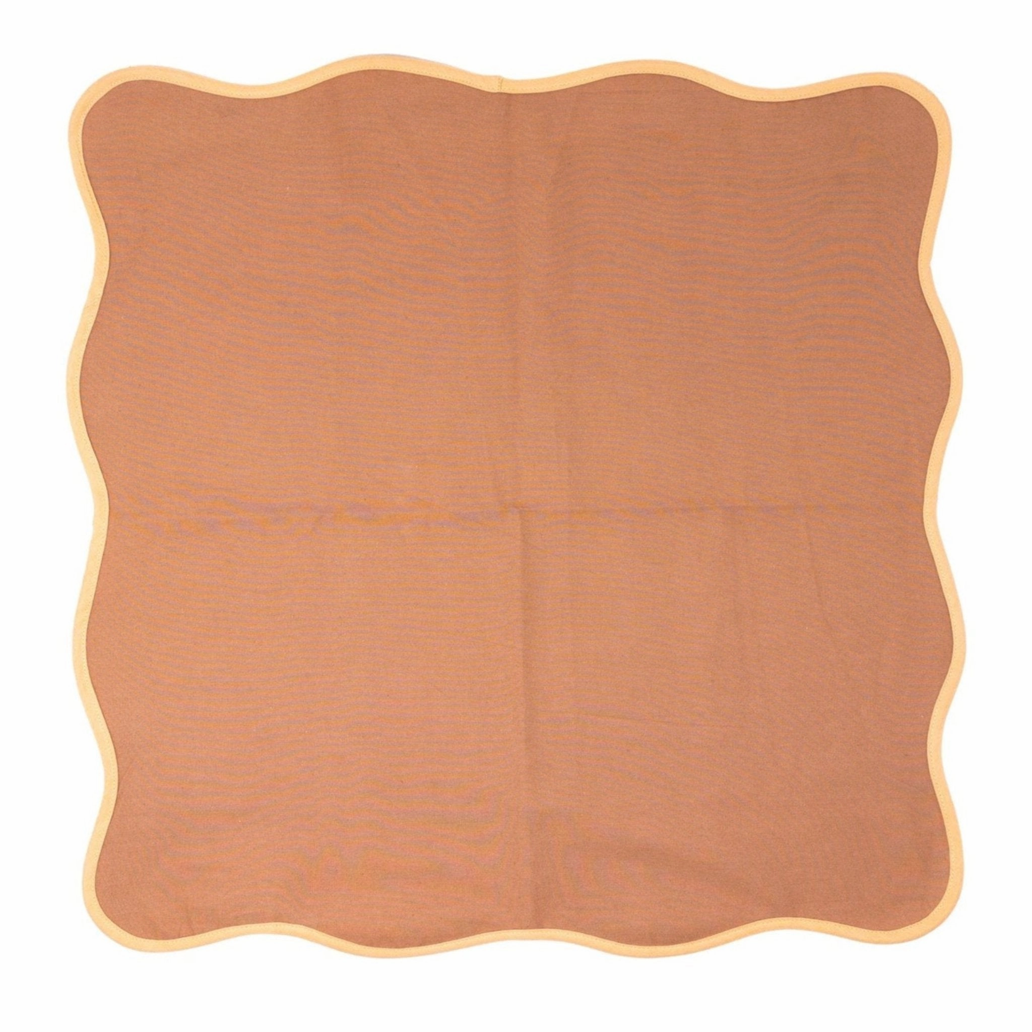 The Scalloped Napkin Set in Cocoa