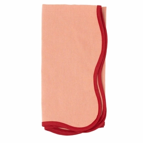 The Scalloped Napkin Set in Tomato mini desktop sculpture