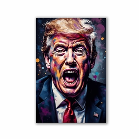 The Scream by Adrian Vieriu framed mural artwork