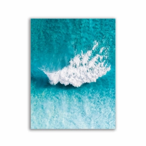 The Wave by Jessica Loiterton framed mural artwork