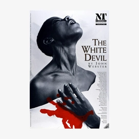 The White Devil 1991 Print star pattern wallpaper