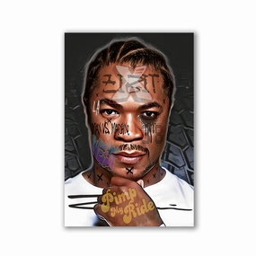 The Xzibit by Zuppini framed mural artwork