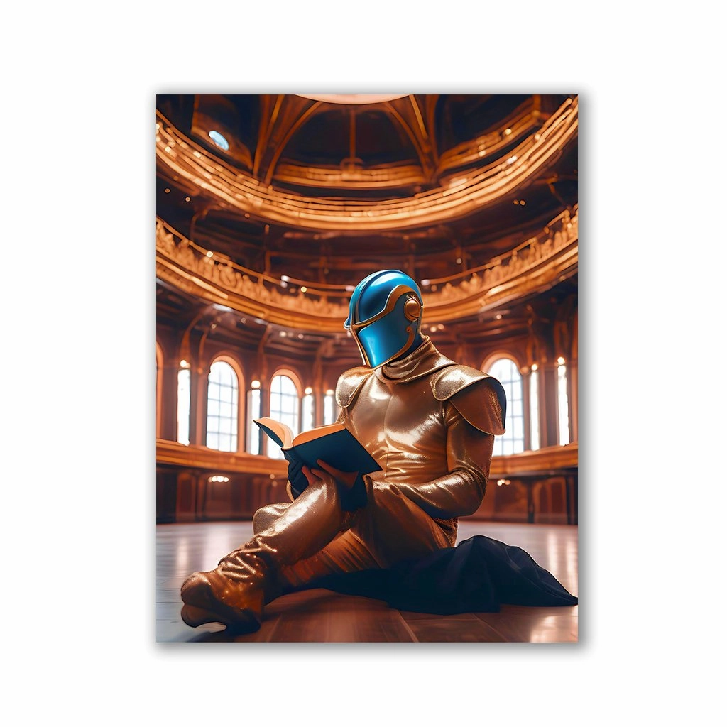 Theatre Learning by Iconica framed mural artwork