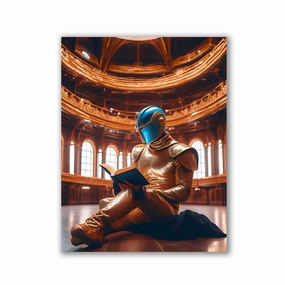 Theatre Learning by Iconica framed mural artwork