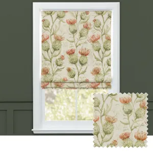 Thistle Glen Printed Linen Made to Measure Roman Blinds Autumn modern fashion rug  