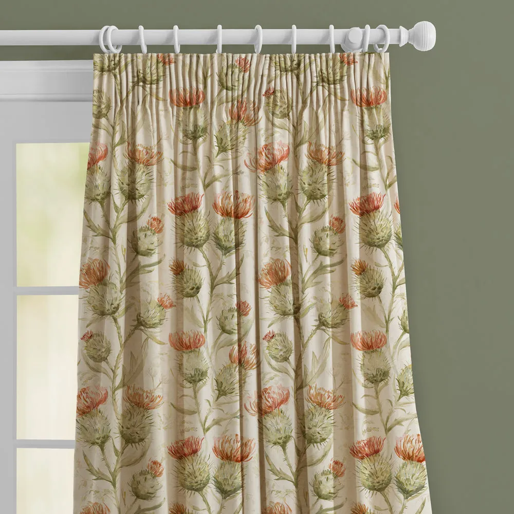Thistle Glen Printed Made to Measure Curtains Autumn