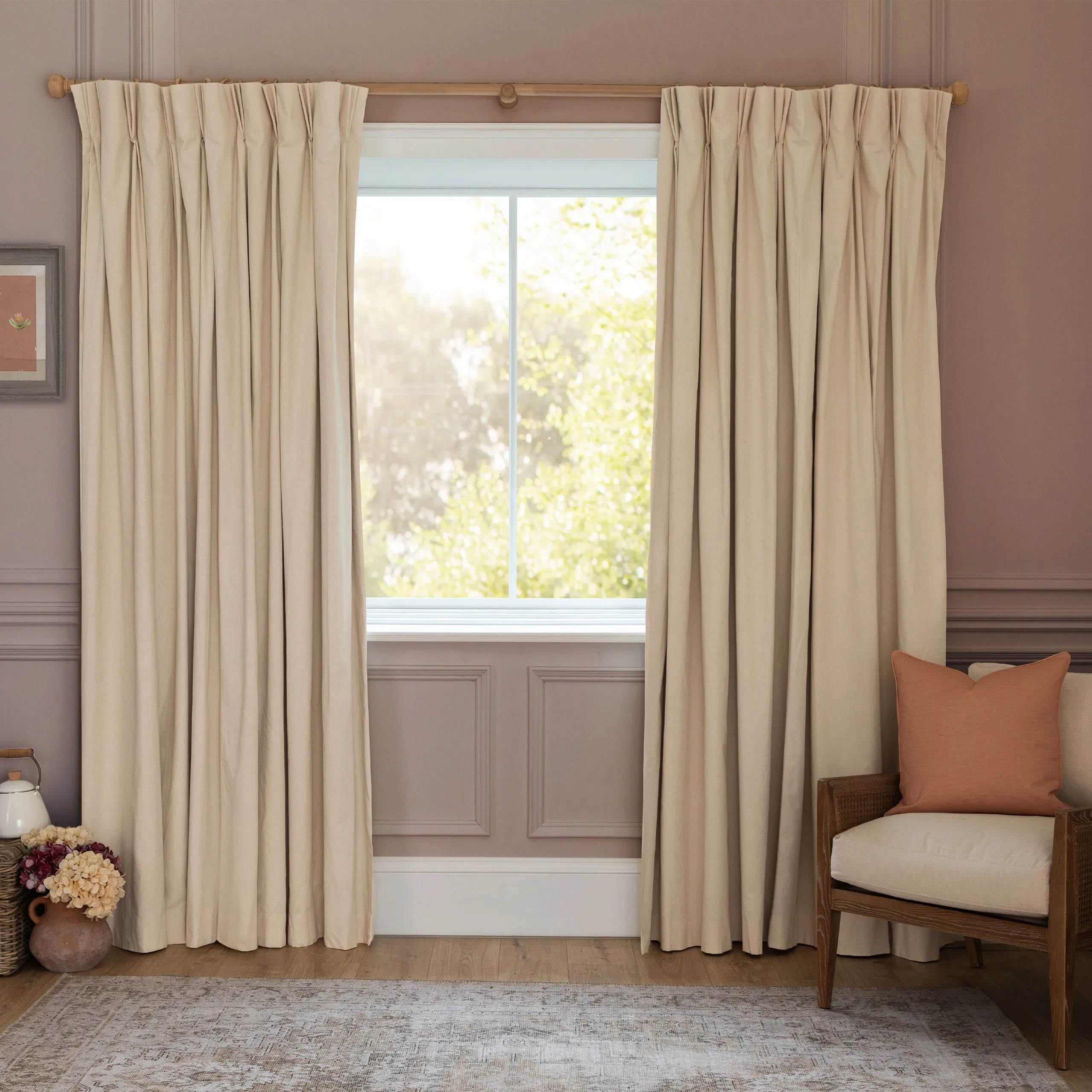 Thistle Glen Printed Made to Measure Curtains Spring