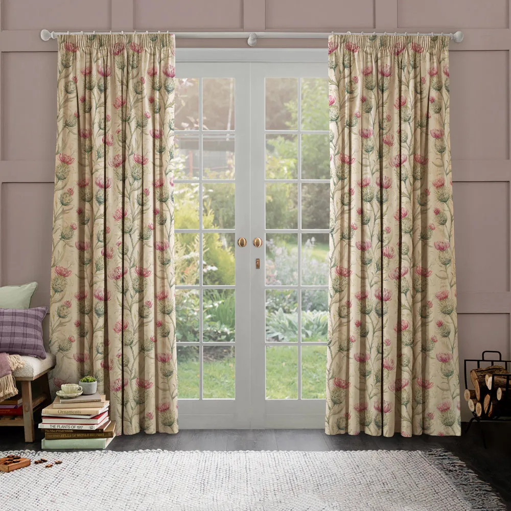 Thistle Glen Printed Made to Measure Curtains Summer