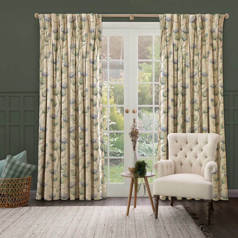 Thistle Glen Printed Made to Measure Curtains Winter