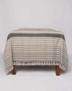 Tier Extra Weft Cotton Table Cover ceramic table ornament