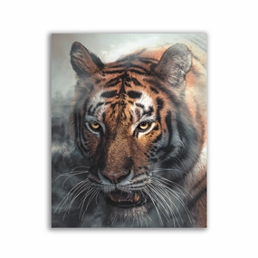 Tiger by Zenzdesign framed mural artwork