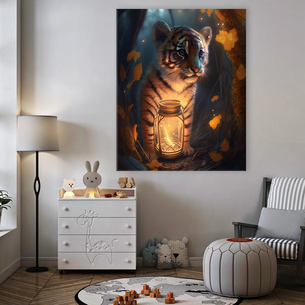 Tiger Cub Lamp by Zenzdesign