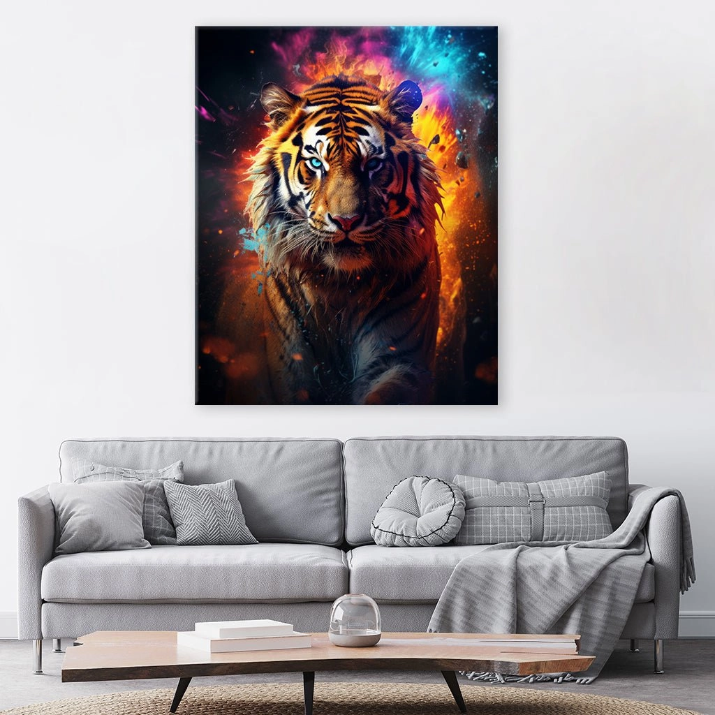 Tiger Flames by Zenzdesign 