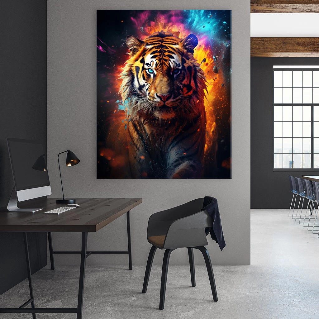 Tiger Flames by Zenzdesign 