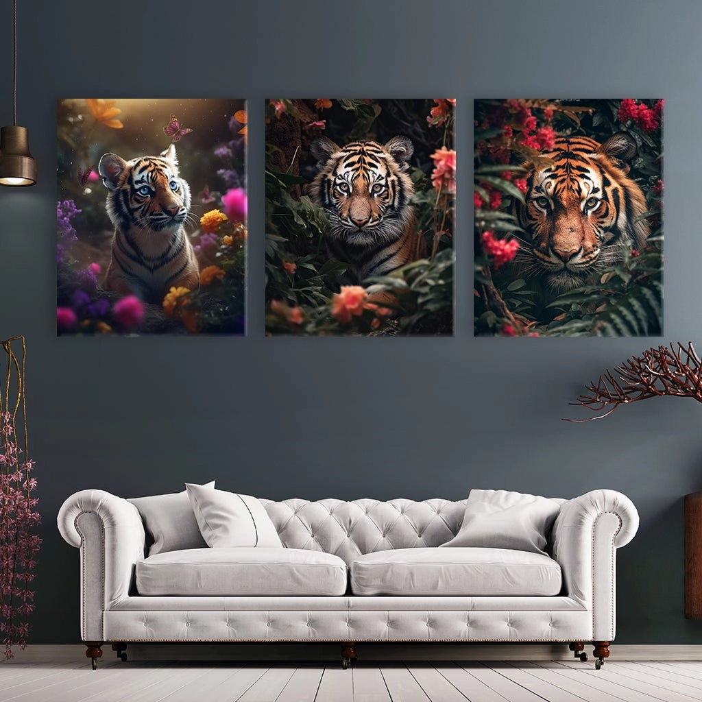 Tiger Life Stages - Tripty by Zenzdesign 