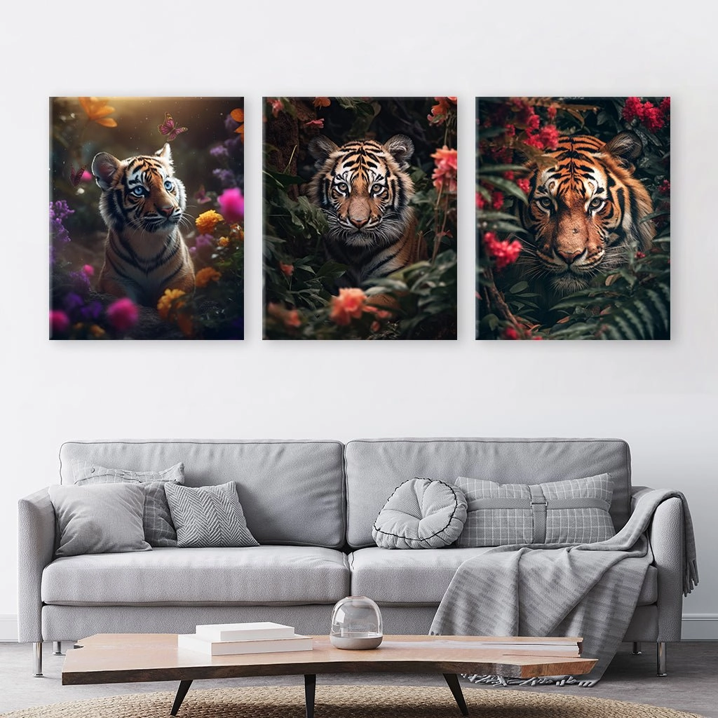 Tiger Life Stages - Tripty by Zenzdesign 