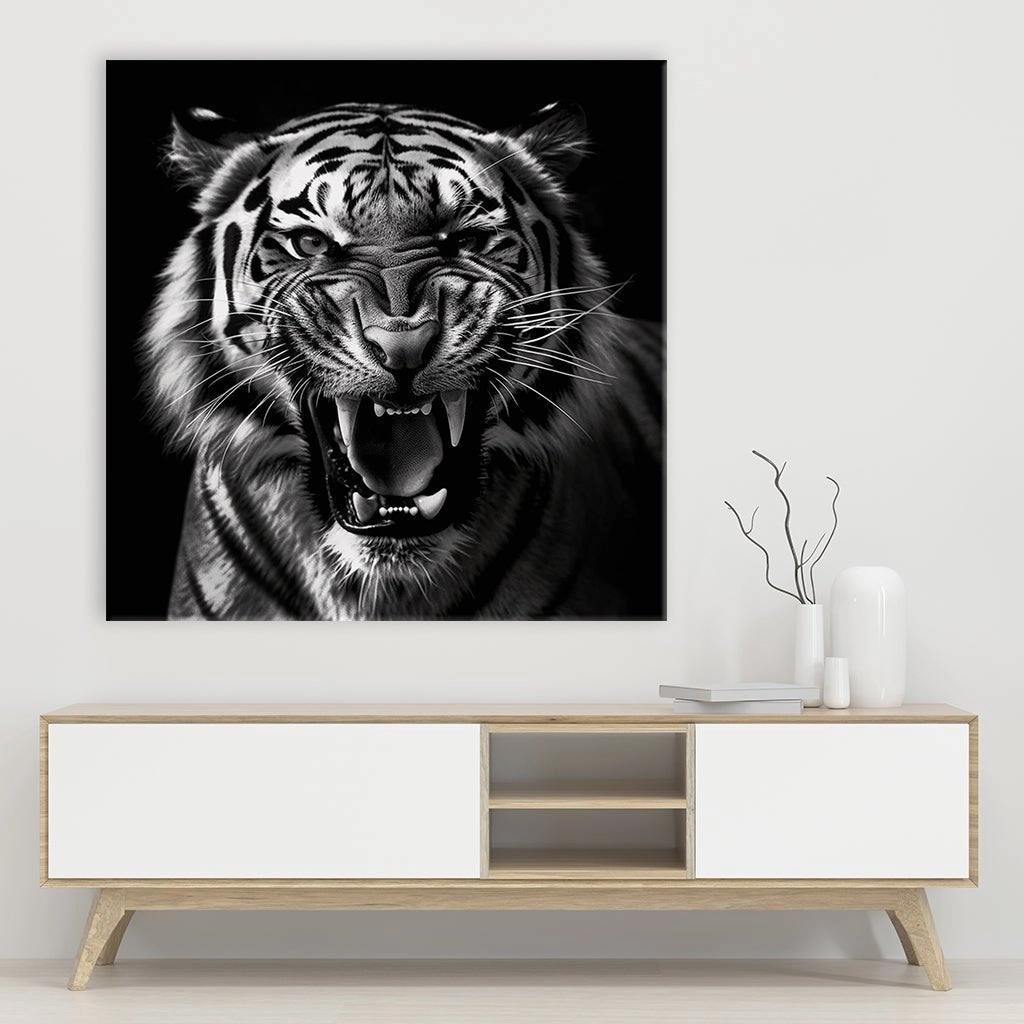 Tiger Portrait by Henrivaux 