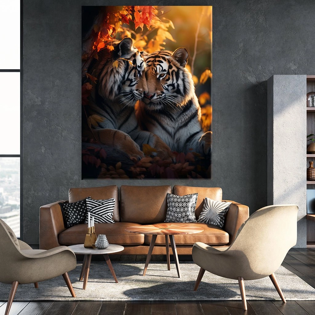 Tiger Romantic by Zenzdesign