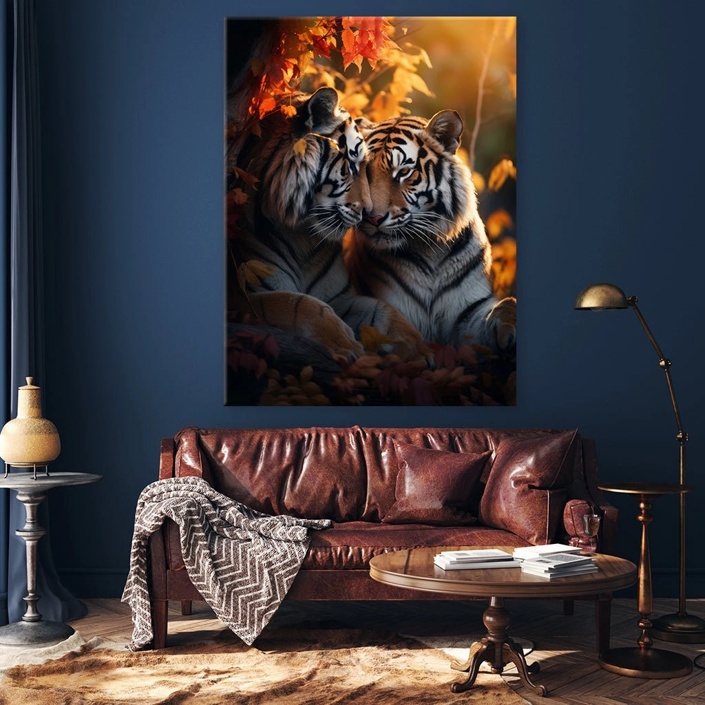Tiger Romantic by Zenzdesign