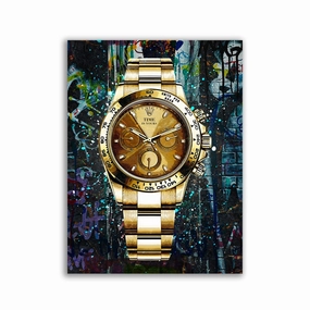 Time is yours framed mural artwork