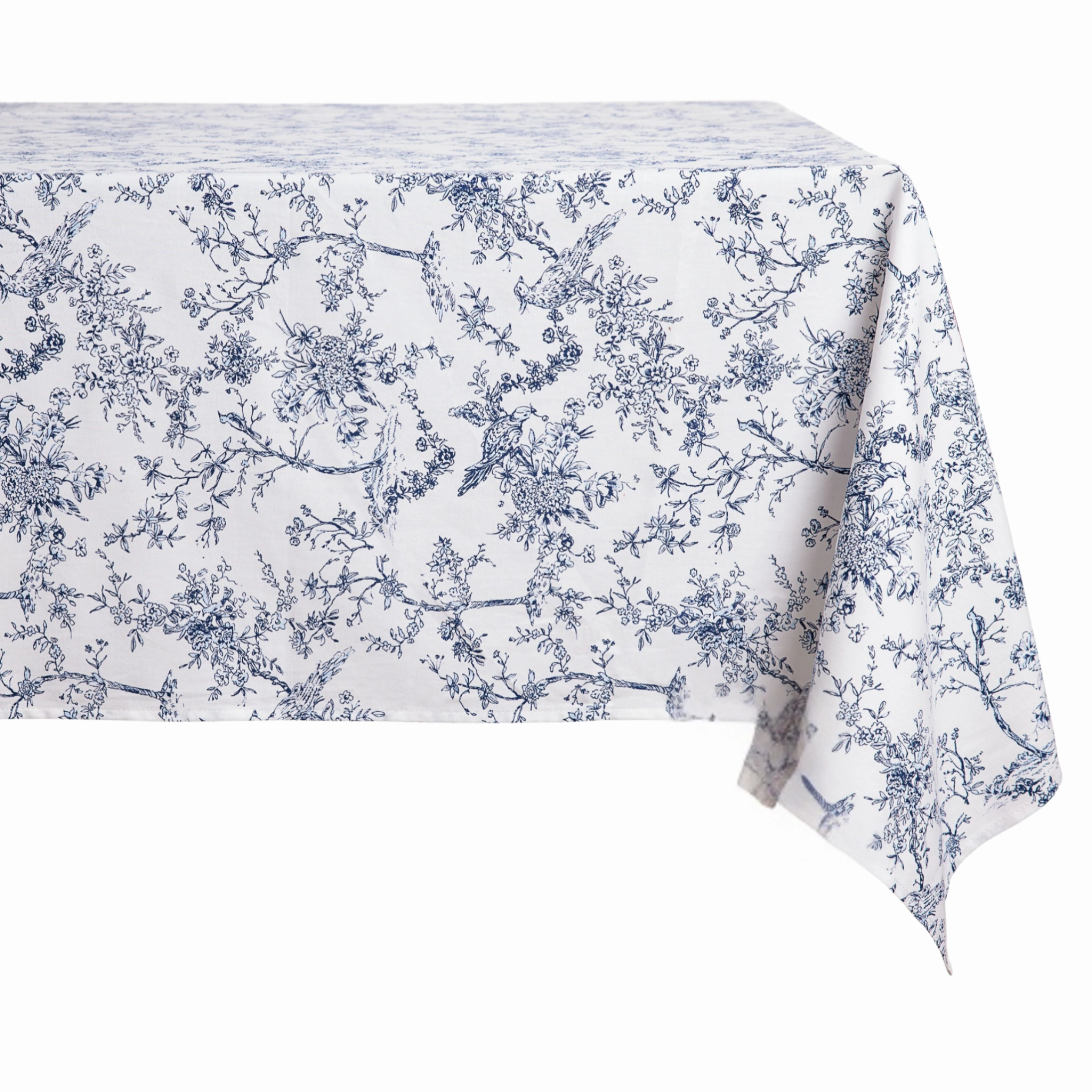 Timeless Toile Table Linen cute desktop display