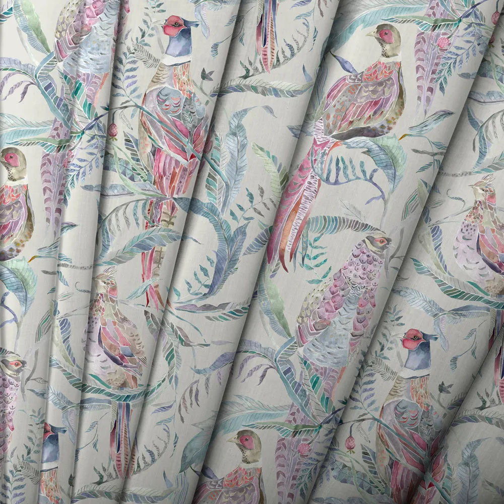 Torrington Printed Velvet Made to Measure Roman Blinds Grape