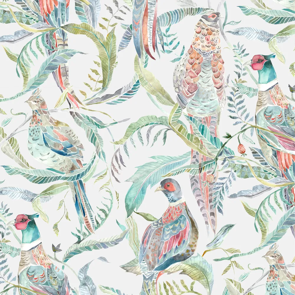 Torrington Printed Velvet Made to Measure Roman Blinds Strawberry