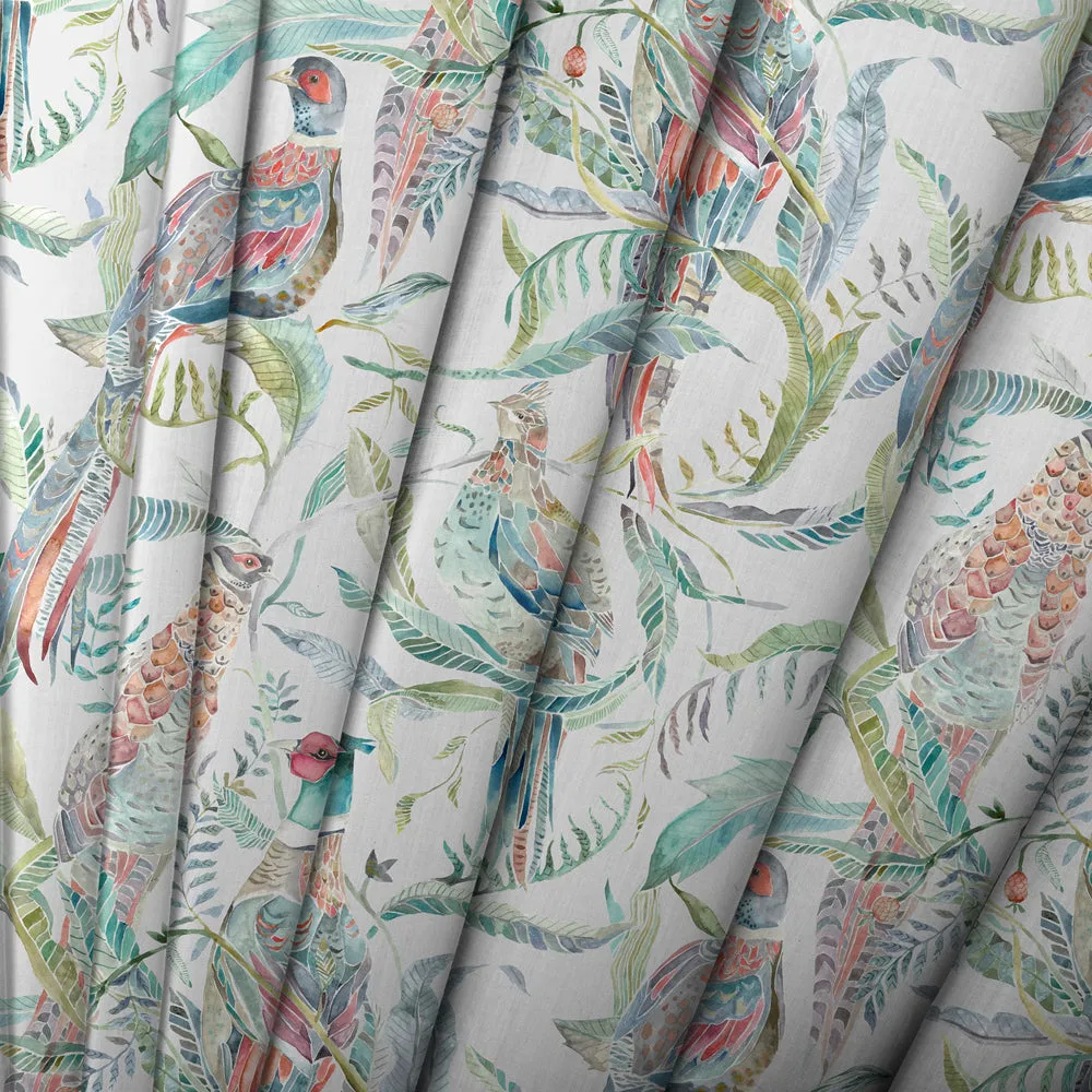 Torrington Printed Velvet Made to Measure Roman Blinds Strawberry