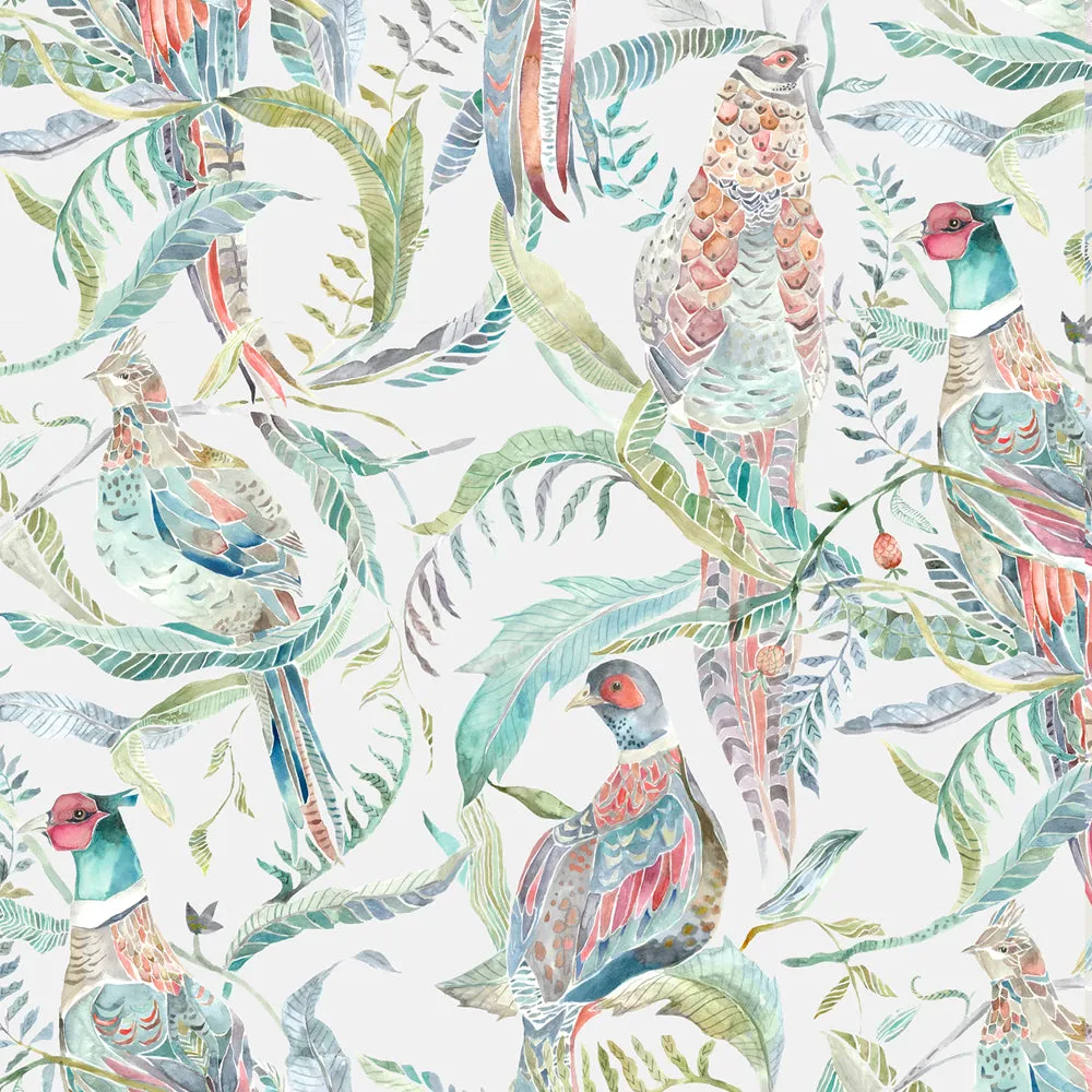 Torrington Velvet Printed Made to Measure Curtains Pomegranate