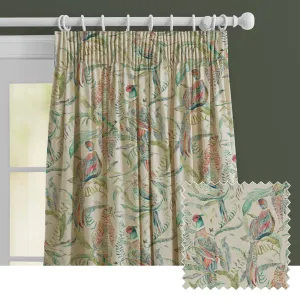 Torrington Velvet Printed Made to Measure Curtains Pomegranate modern fashion rug  