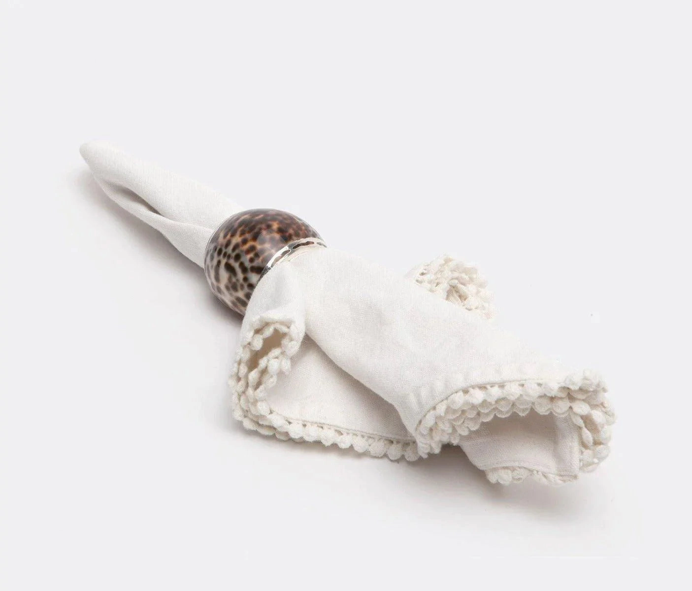Tortoise Shell Napkin Rings