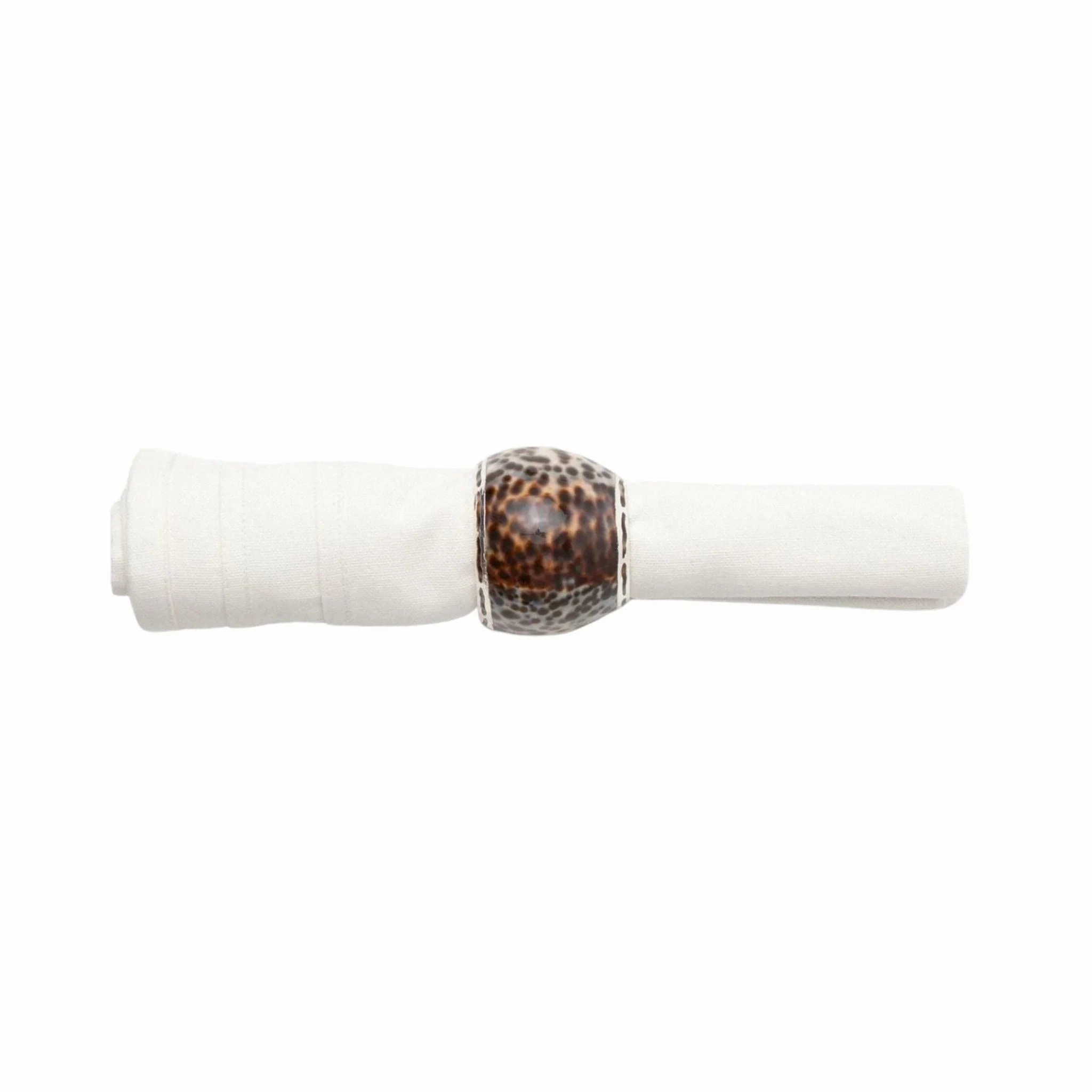 Tortoise Shell Napkin Rings