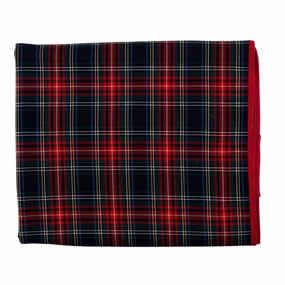 Traditional Red Tartan Plaid Tablecloth cute desktop display