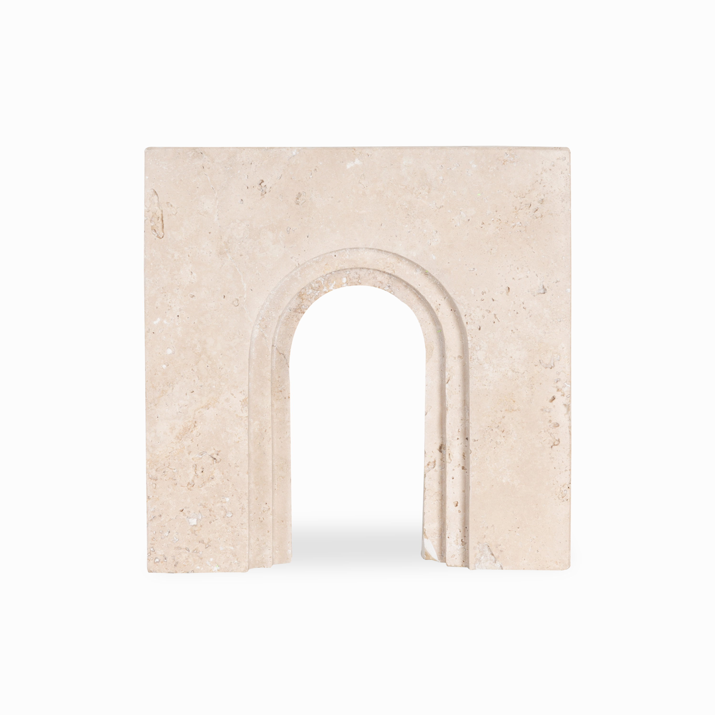 Travertine Arch Sculpture creative interior decor