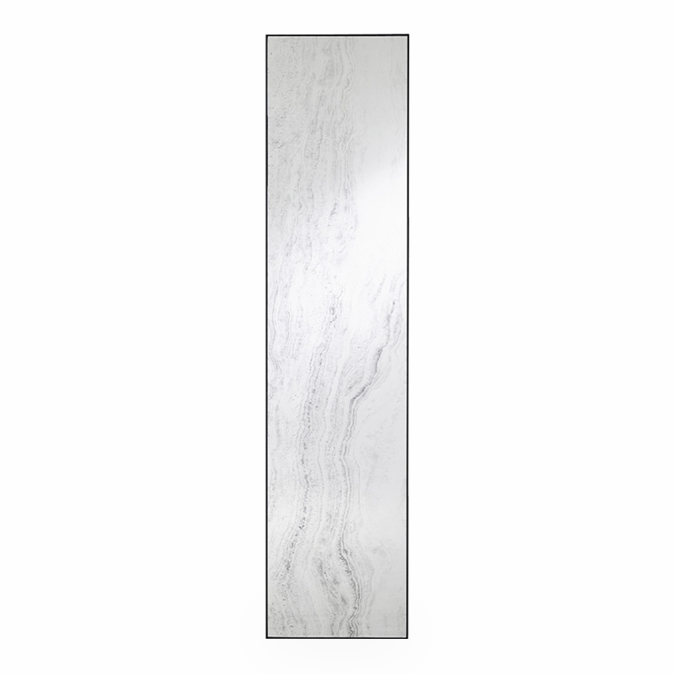 Travertine Floor Mirror creative interior decor