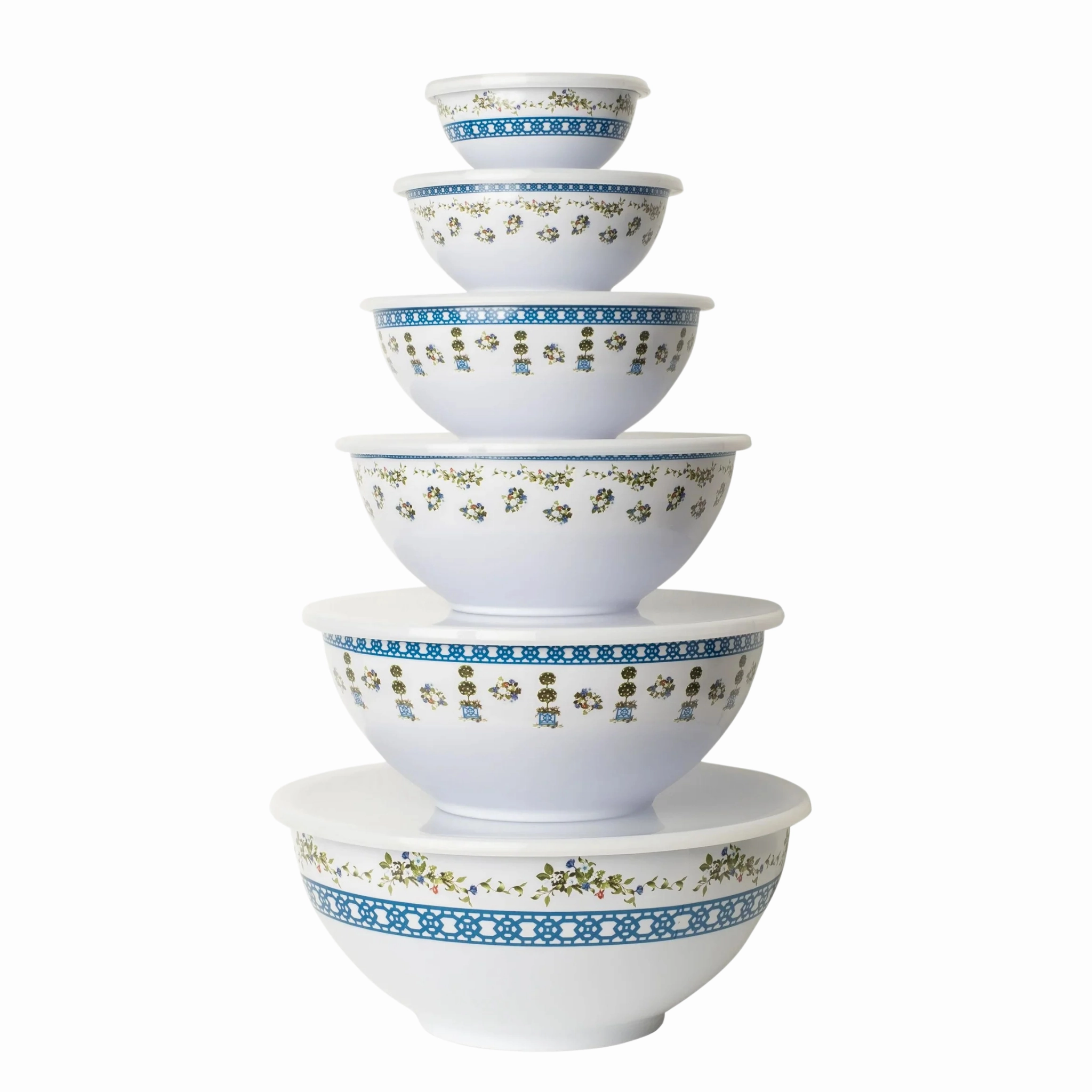 Trellis and Topiary Melamine Dinnerware Collection