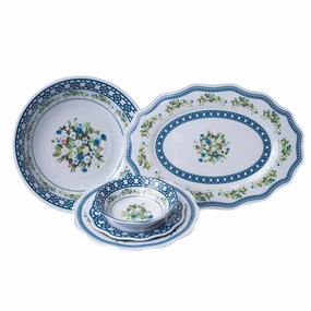 Trellis and Topiary Melamine Dinnerware Collection cute desktop display