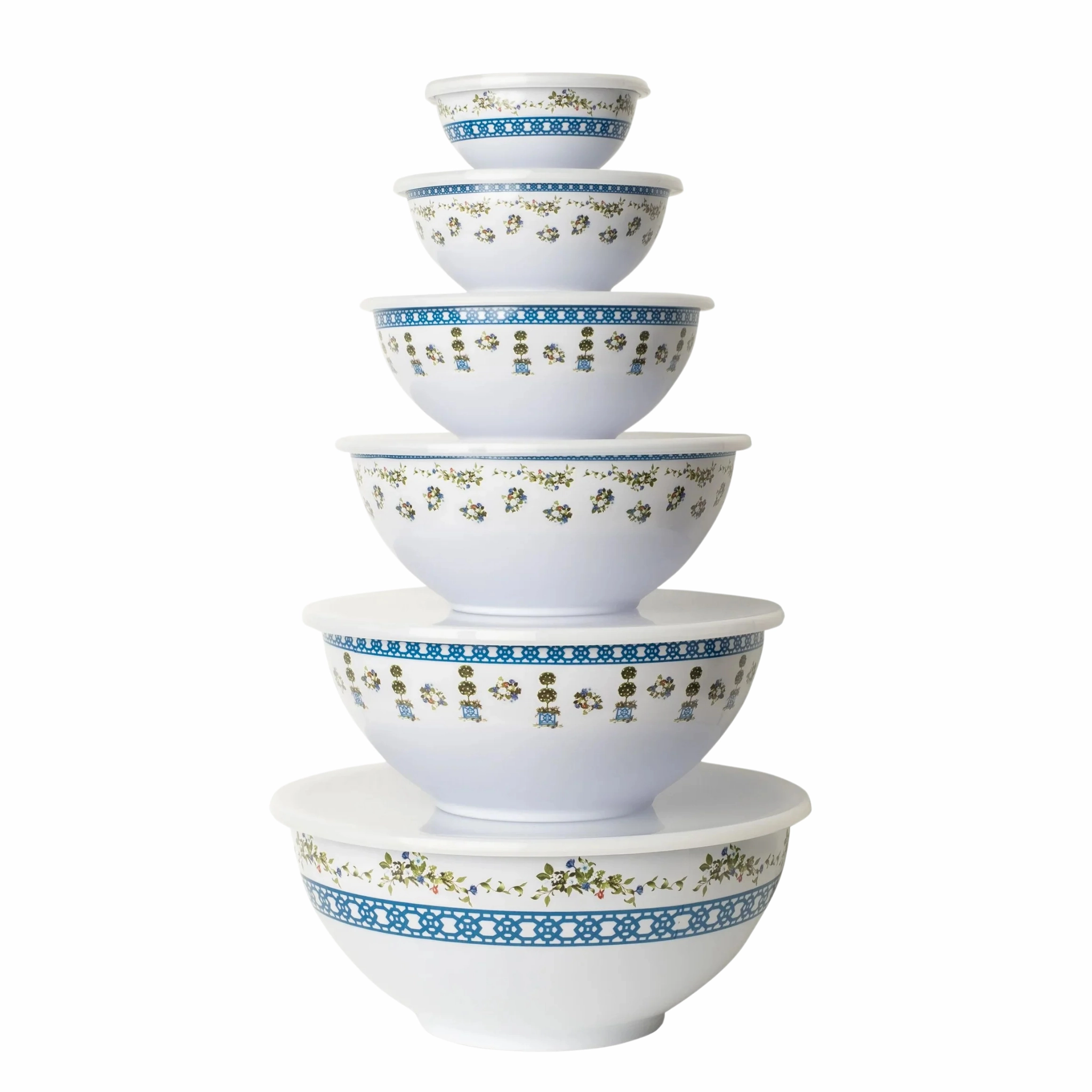 Trellis and Topiary Melamine Dinnerware Collection