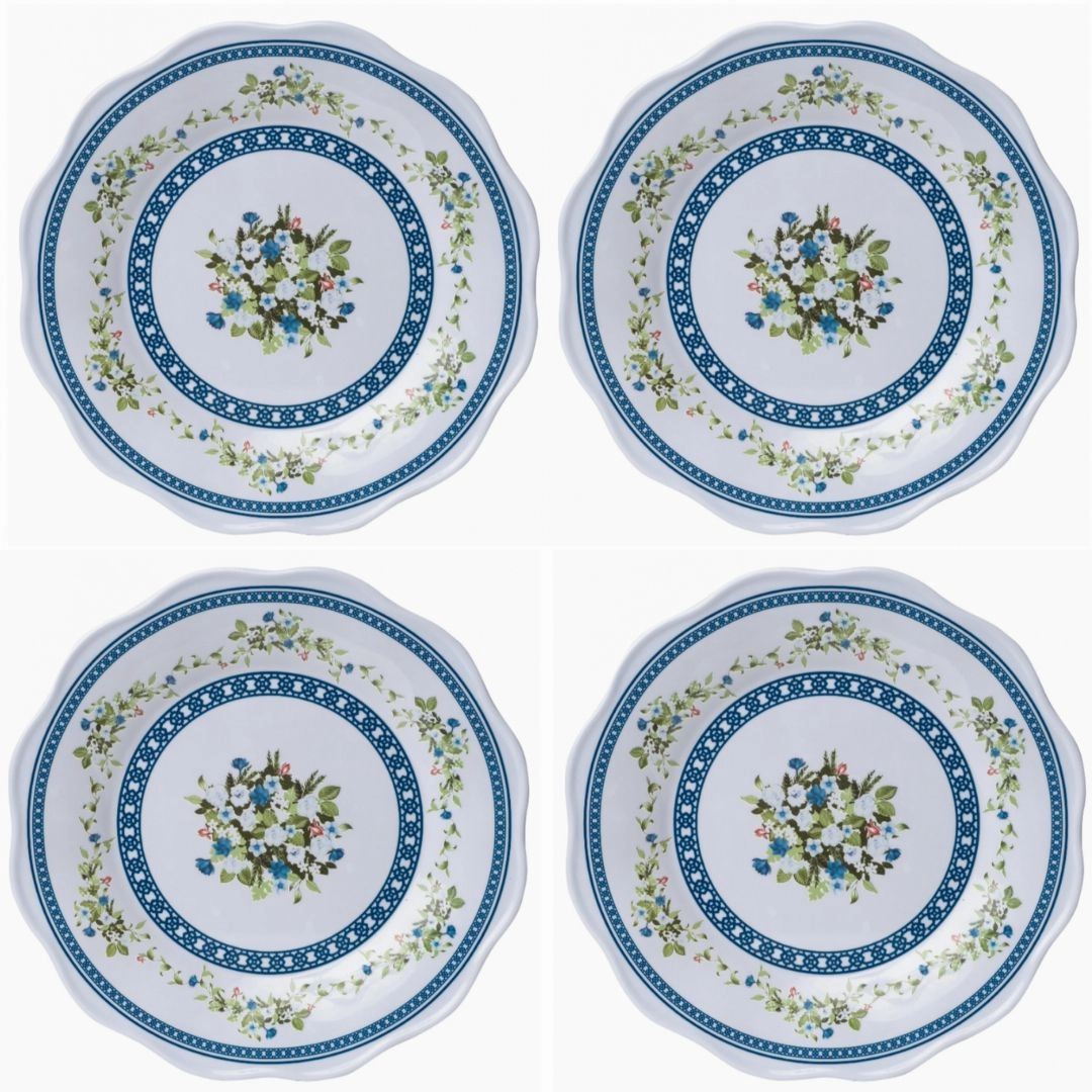 Trellis and Topiary Melamine Dinnerware Collection