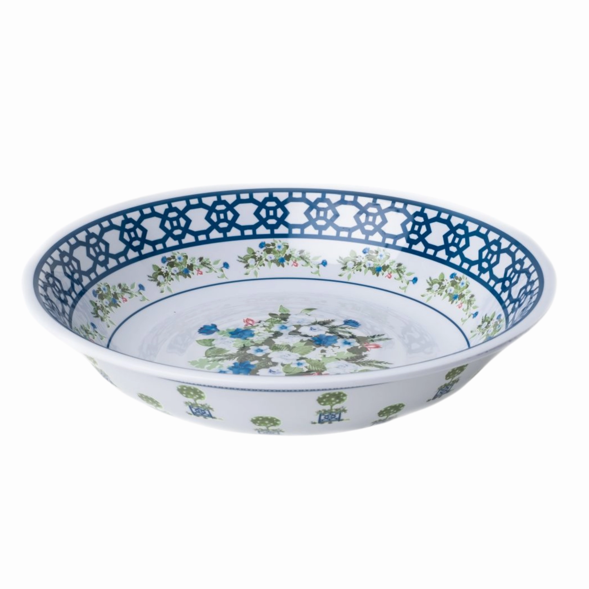 Trellis and Topiary Melamine Dinnerware Collection