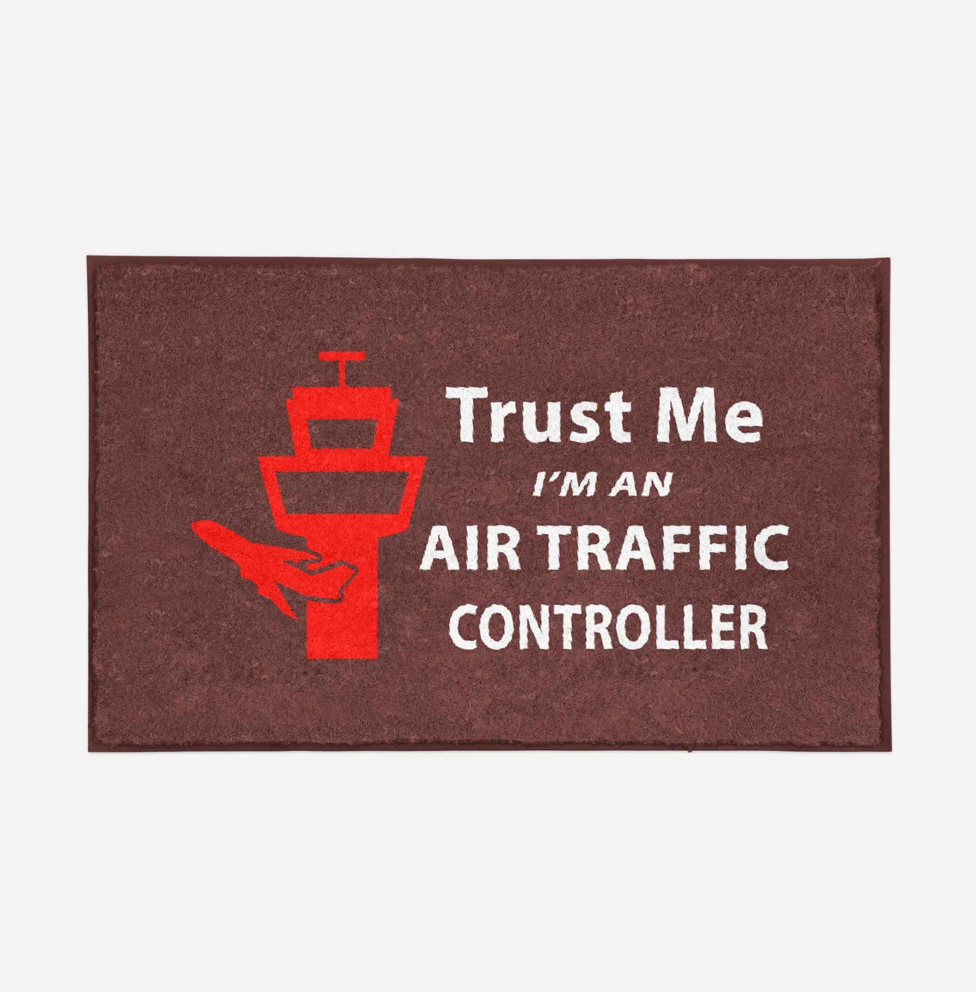 Trust Me I'm an Air Traffic Controller Designed Door Mats