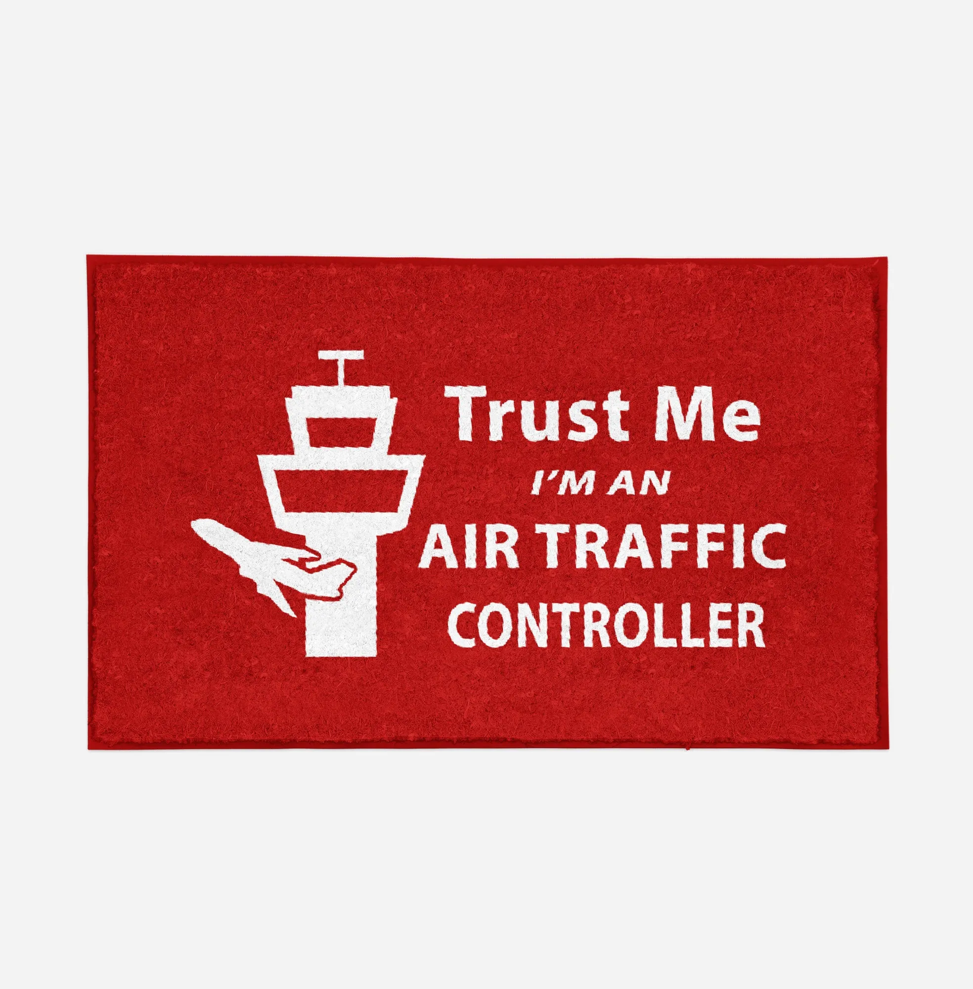 Trust Me I'm an Air Traffic Controller Designed Door Mats