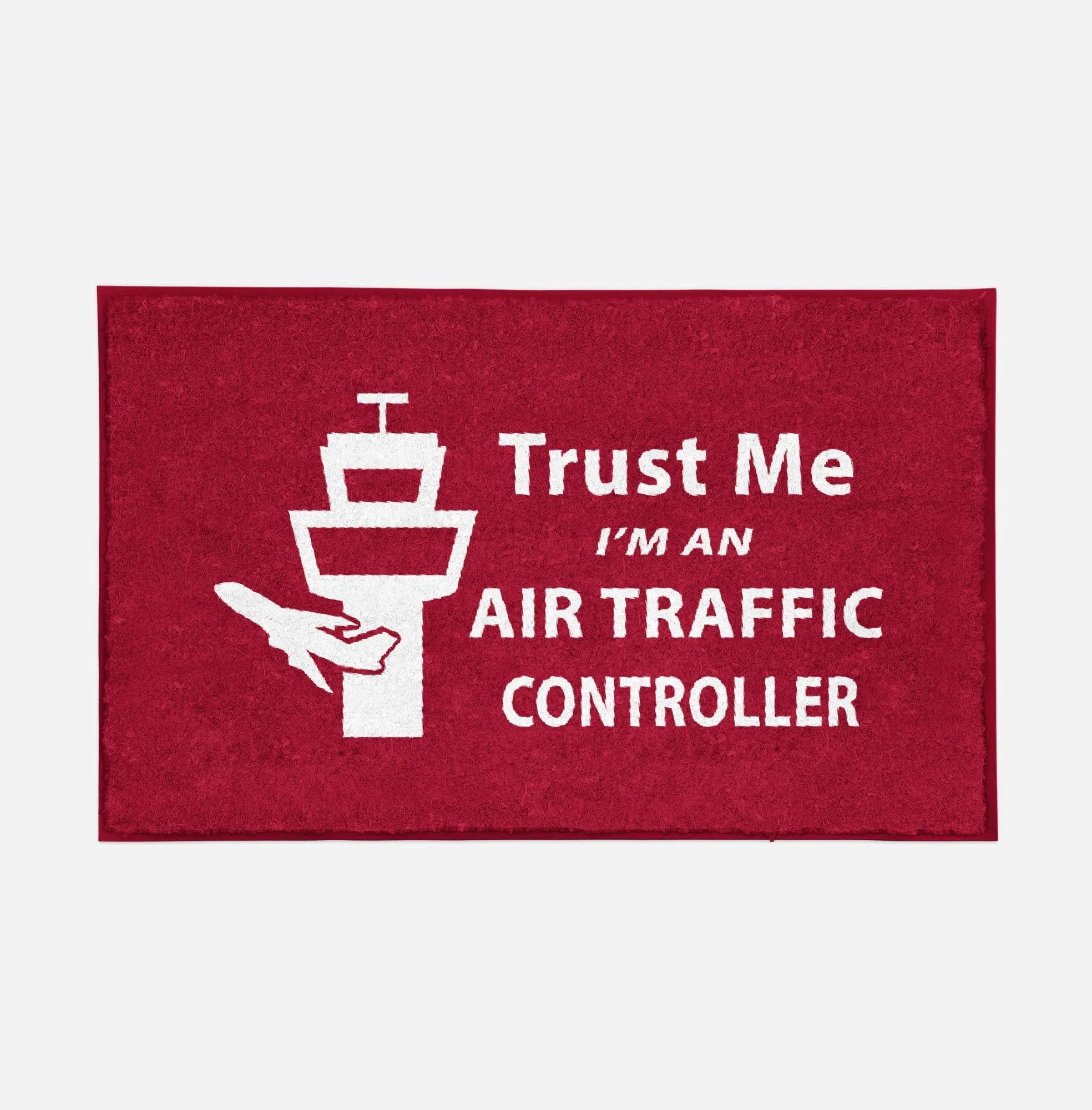 Trust Me I'm an Air Traffic Controller Designed Door Mats