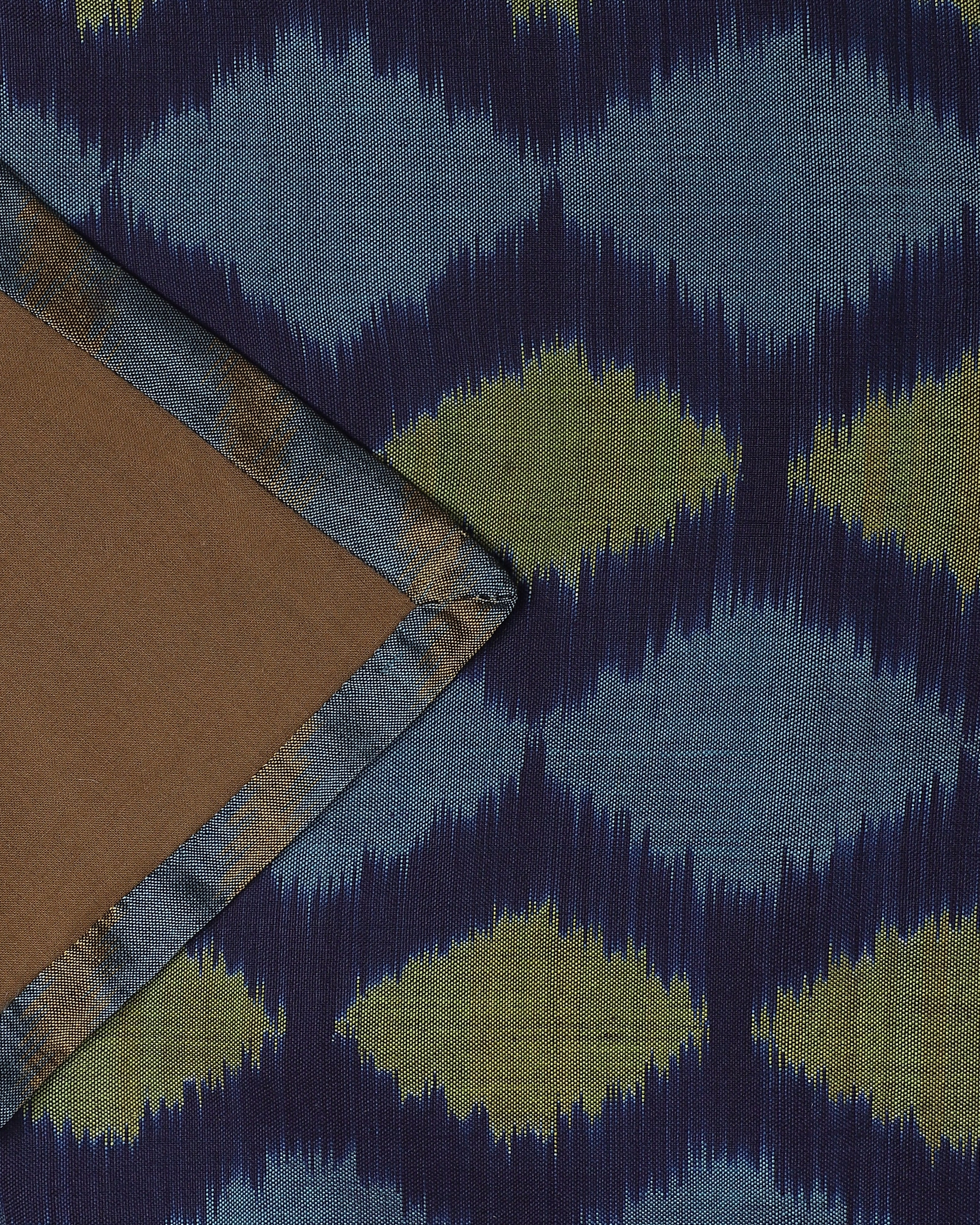 Tuli Weft Ikat Cotton Silk Table Runner