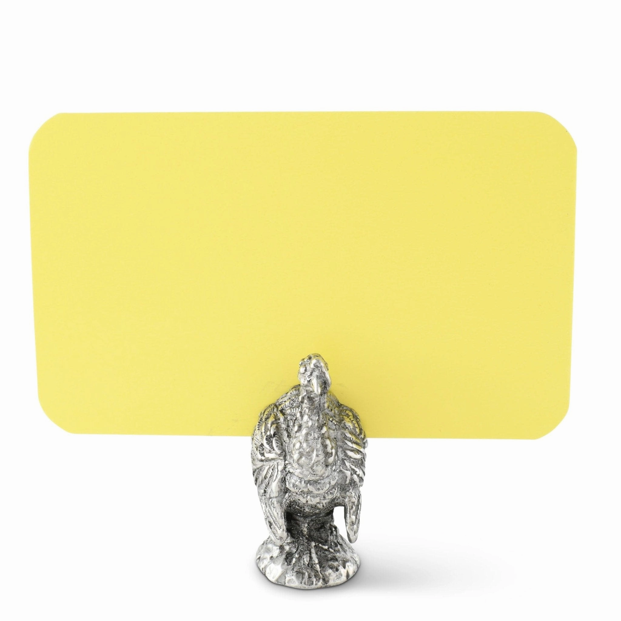 Turkey Place Card Holder mini desktop sculpture