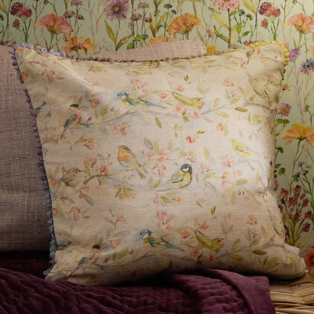 Tweet Printed Cushion Natural modern fashion rug  