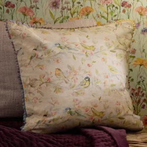 Tweet Printed Cushion Natural modern fashion rug  