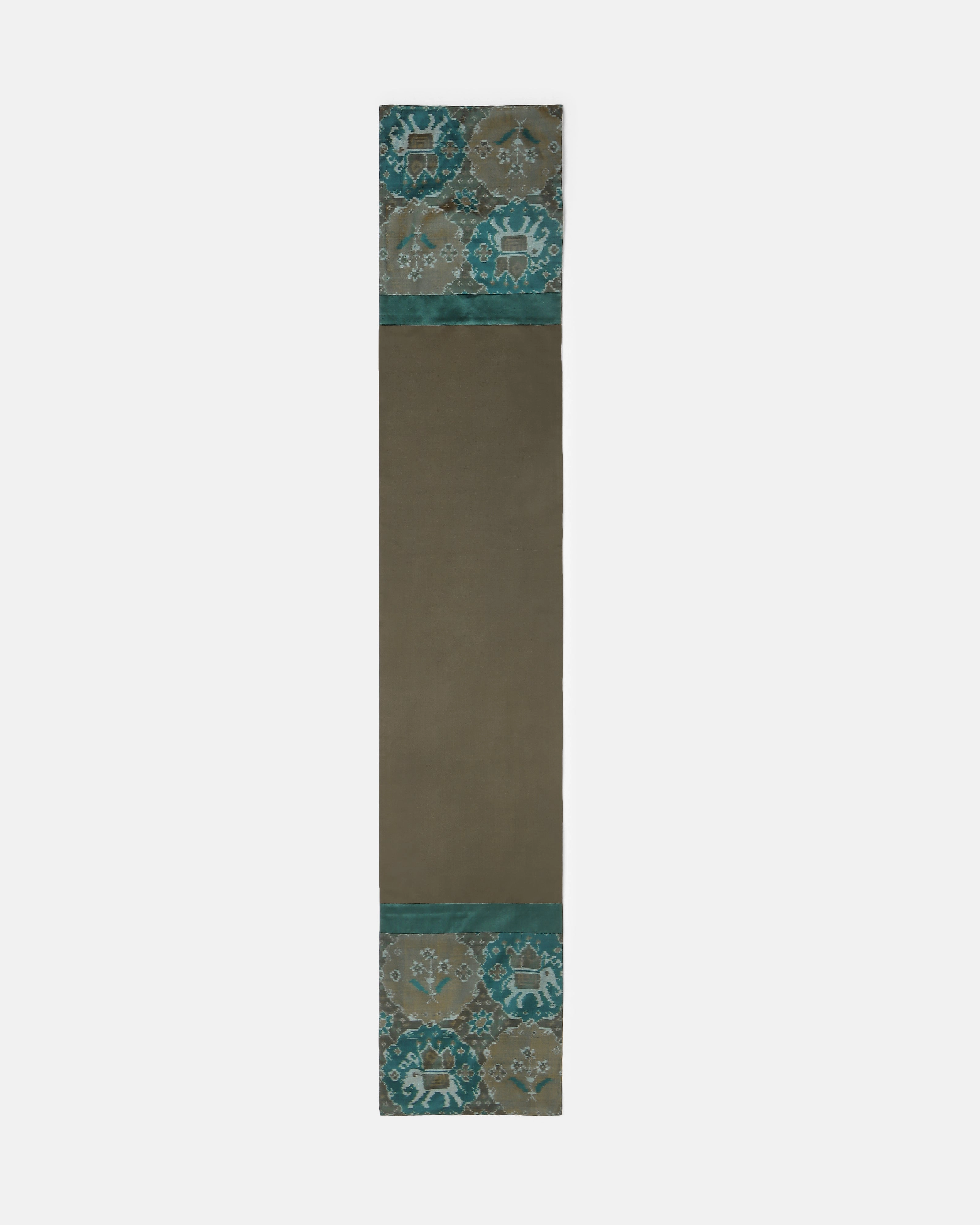 Uma Warp Ikat Silk Table Runner