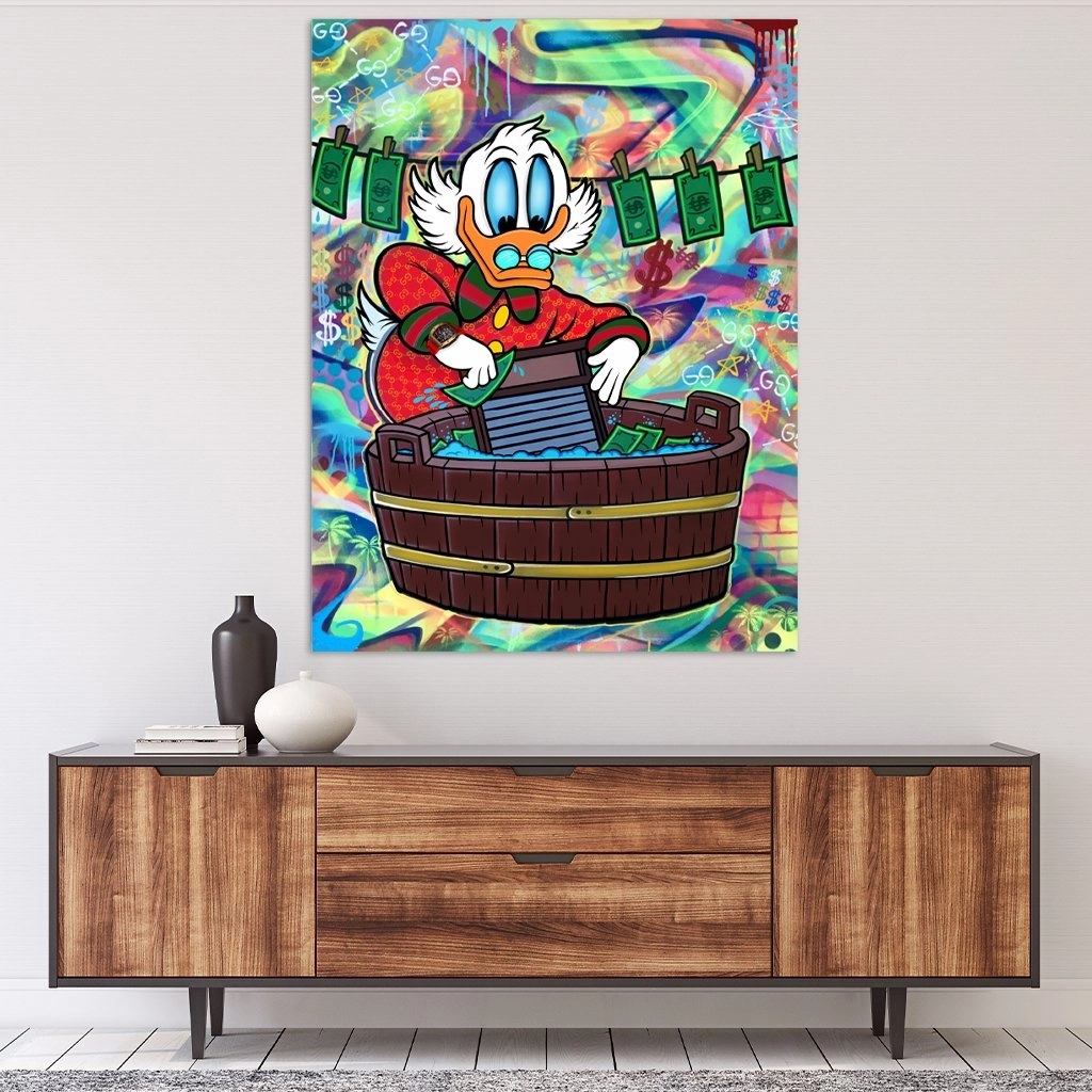Uncle Scrooge by Sean Flores 