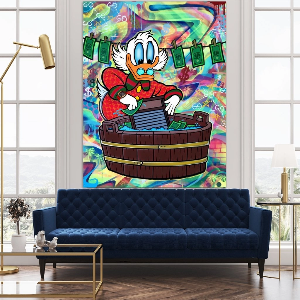 Uncle Scrooge by Sean Flores 
